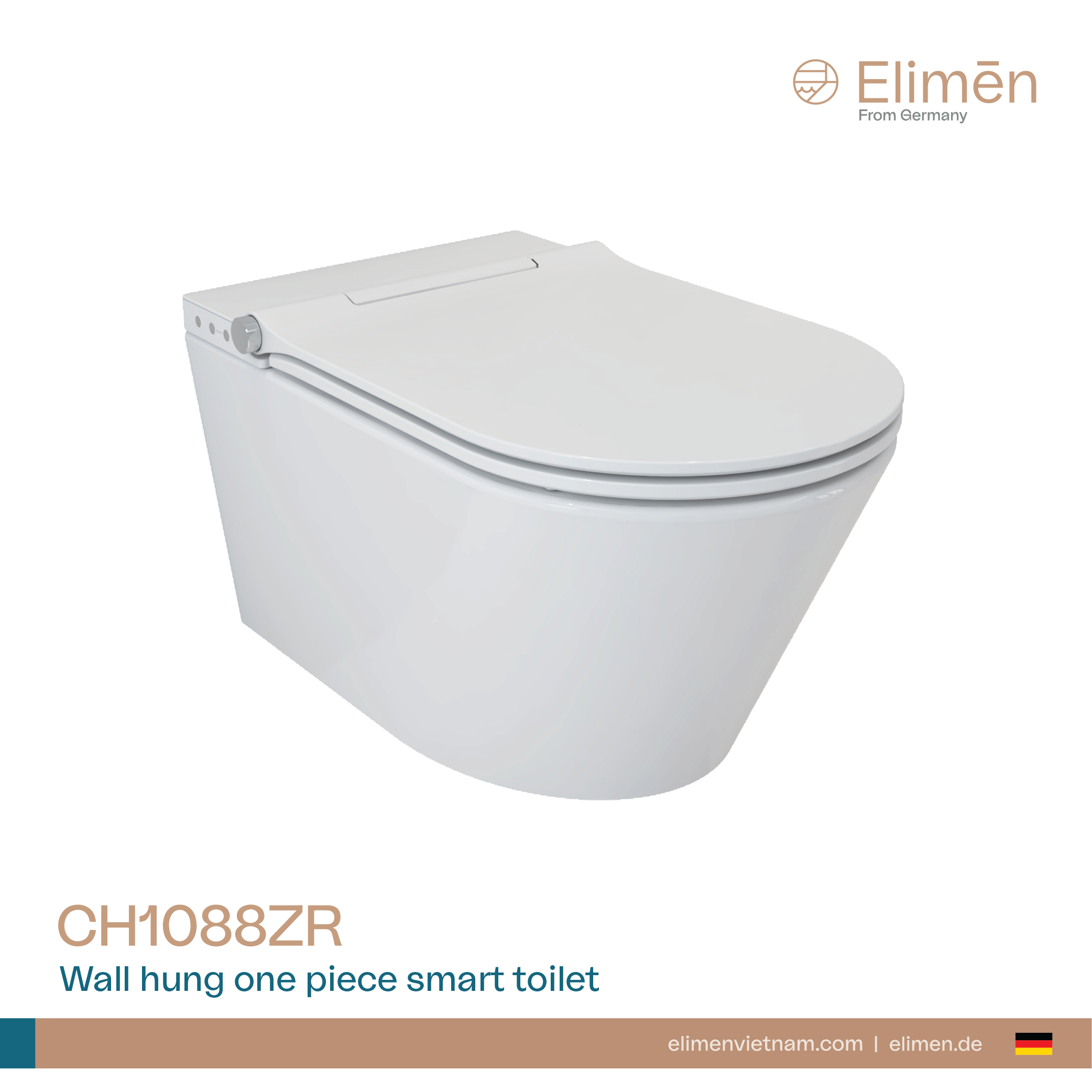 Elimen intelligent toilet - Code CH1088ZR-305
