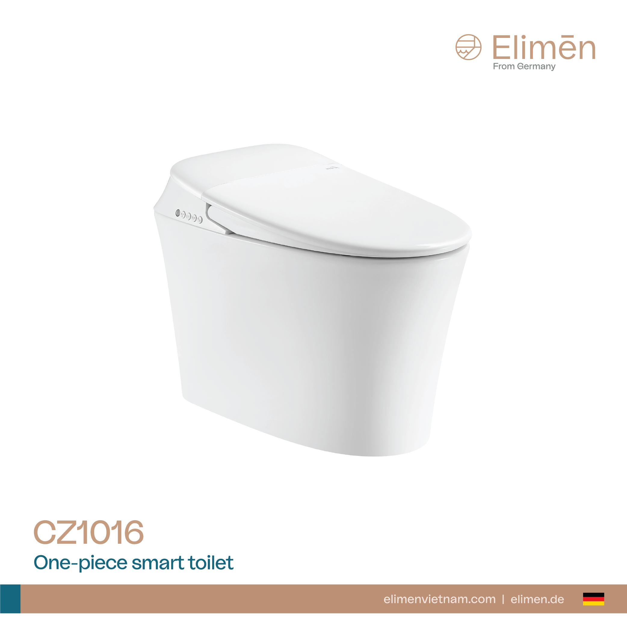 Elimen intelligent toilet - Code CZ1016-305