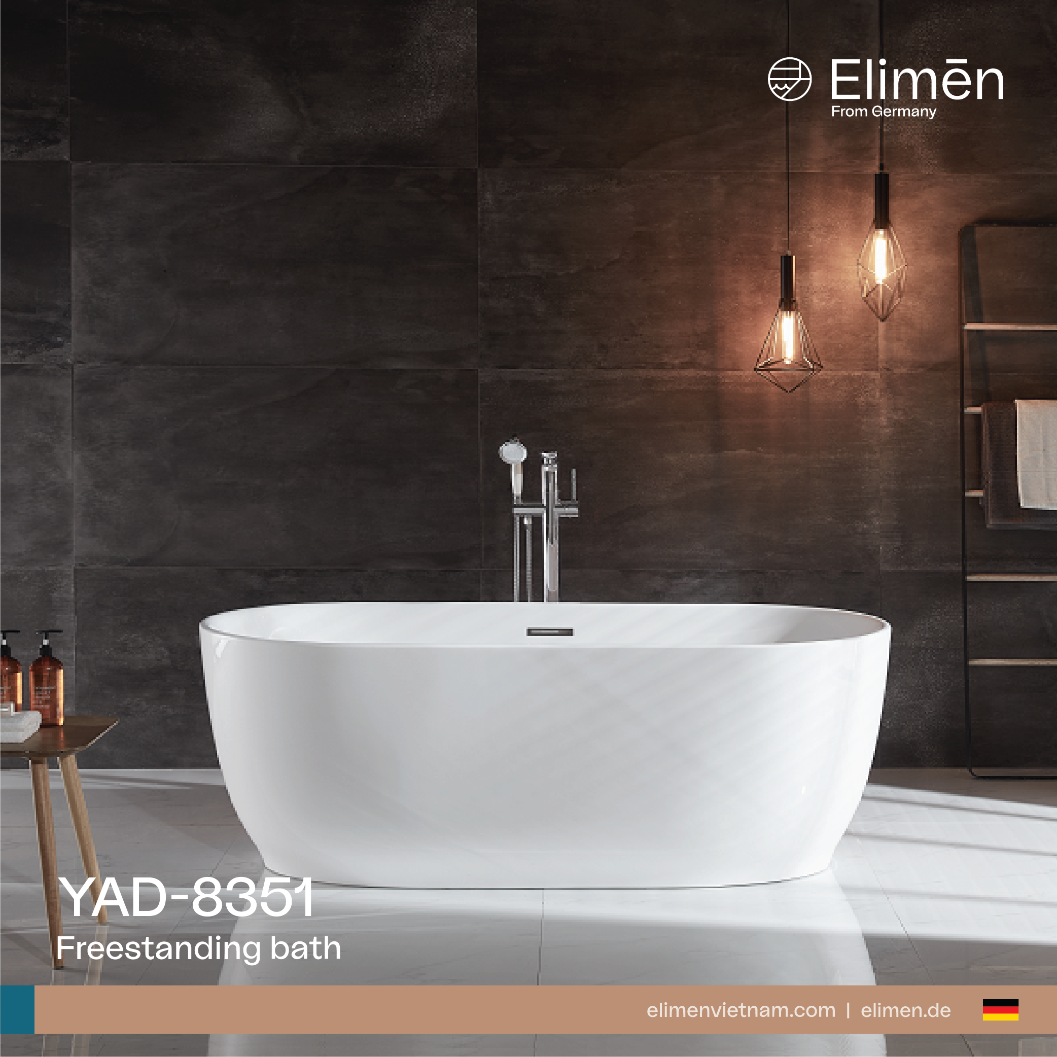 Elimen bathtub - Code YAD-8351-150