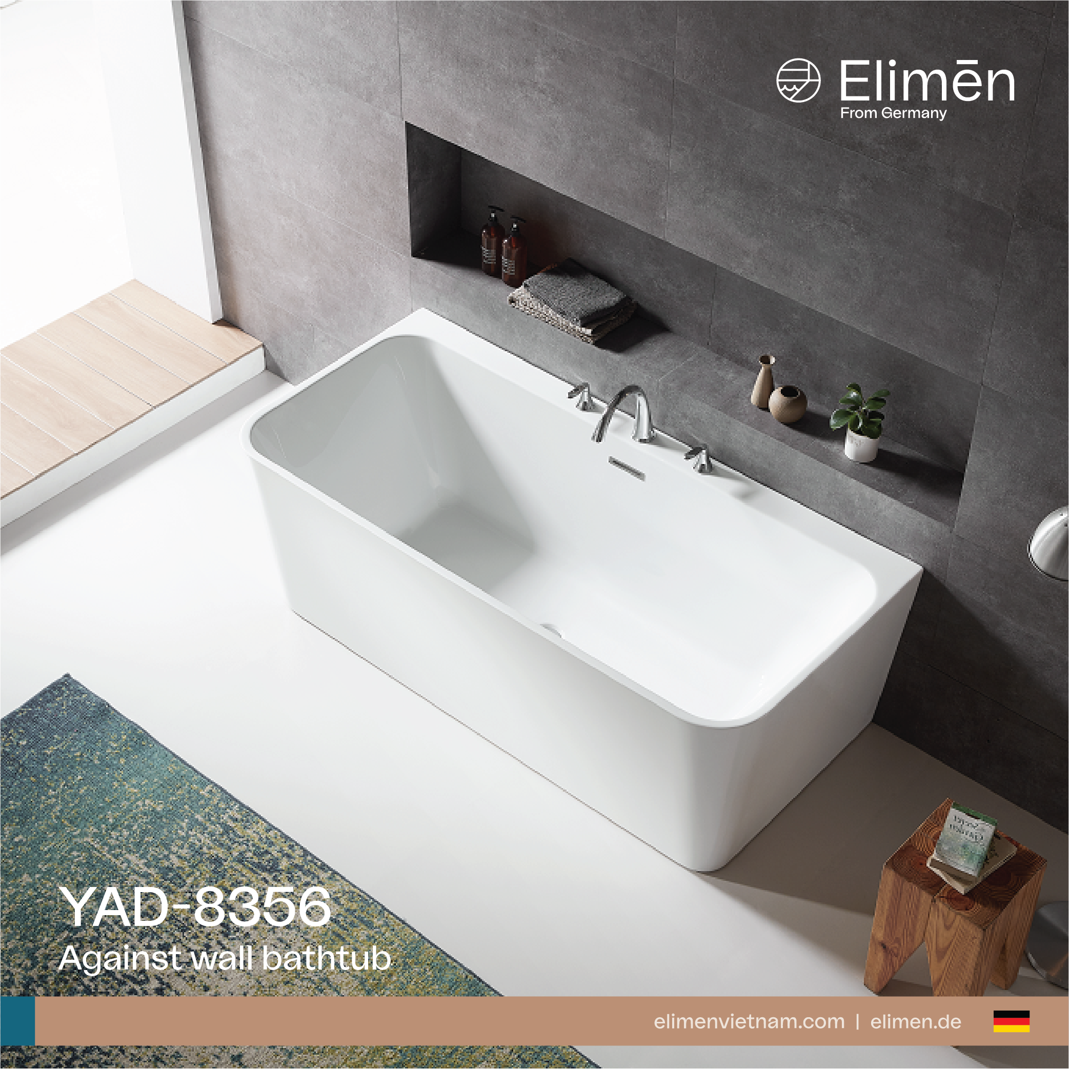 Elimen bathtub - Code YAD-8356-170