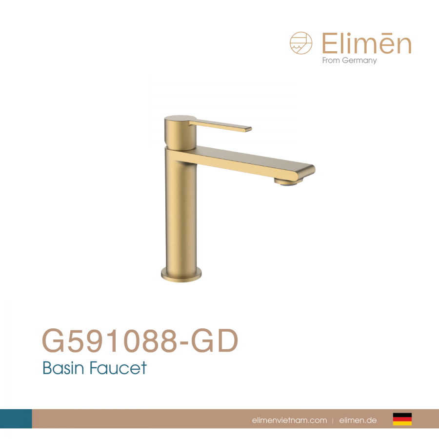Vòi lavabo nóng lạnh | Mã G591088-GD