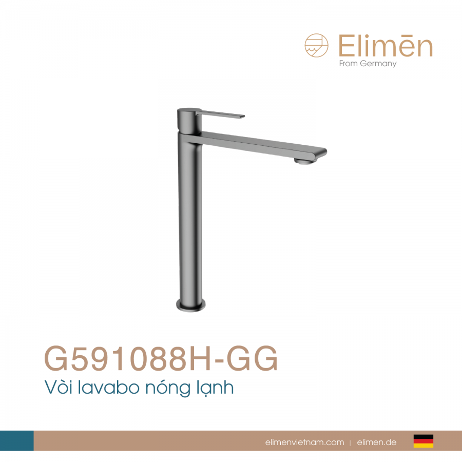 Vòi lavabo nóng lạnh | Mã G591088H-GG