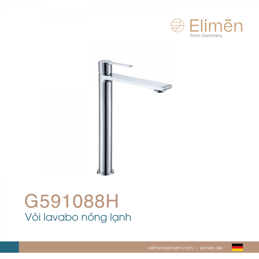 Vòi lavabo lavabo nóng lạnh | Mã G591088H