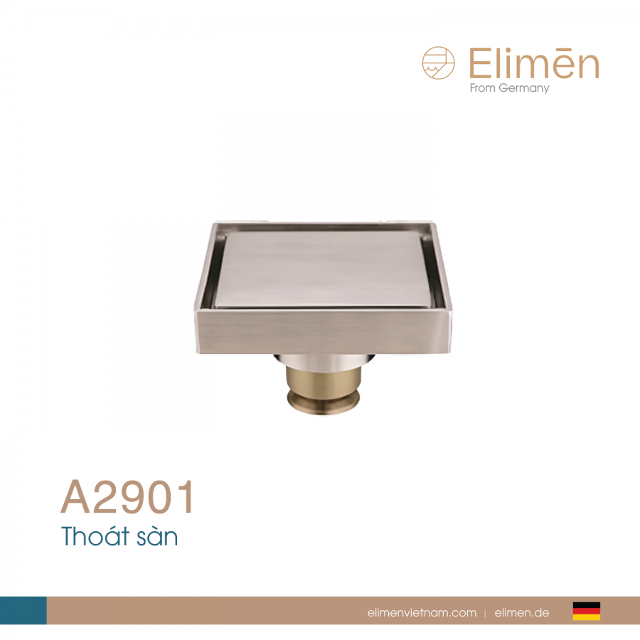 Nắp thoát sàn Elimen - Mã A2901