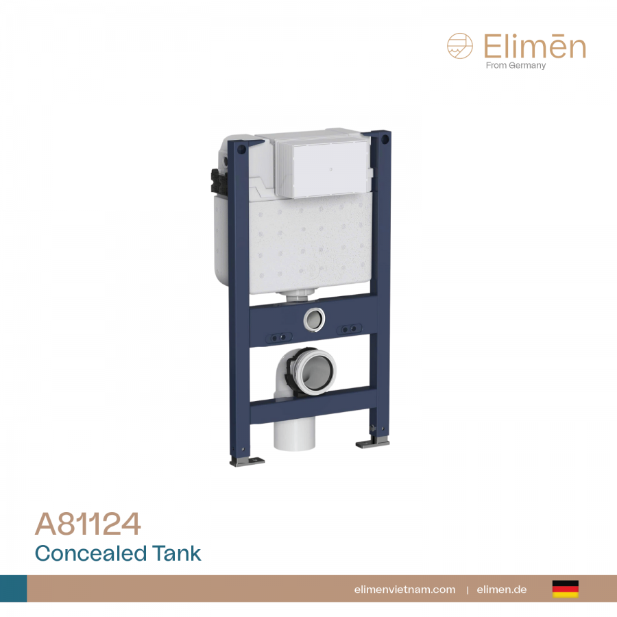 Bộ két nước âm tường | Mã A81124