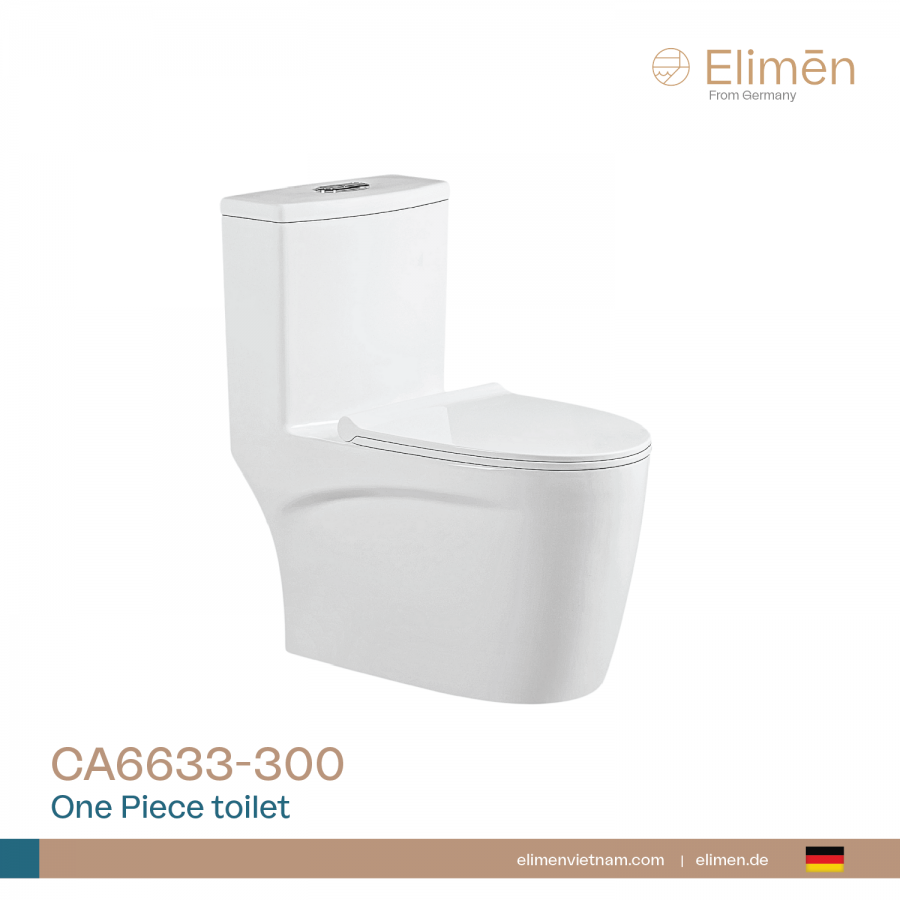 Bồn cầu 1 khối | Mã CA6633-300