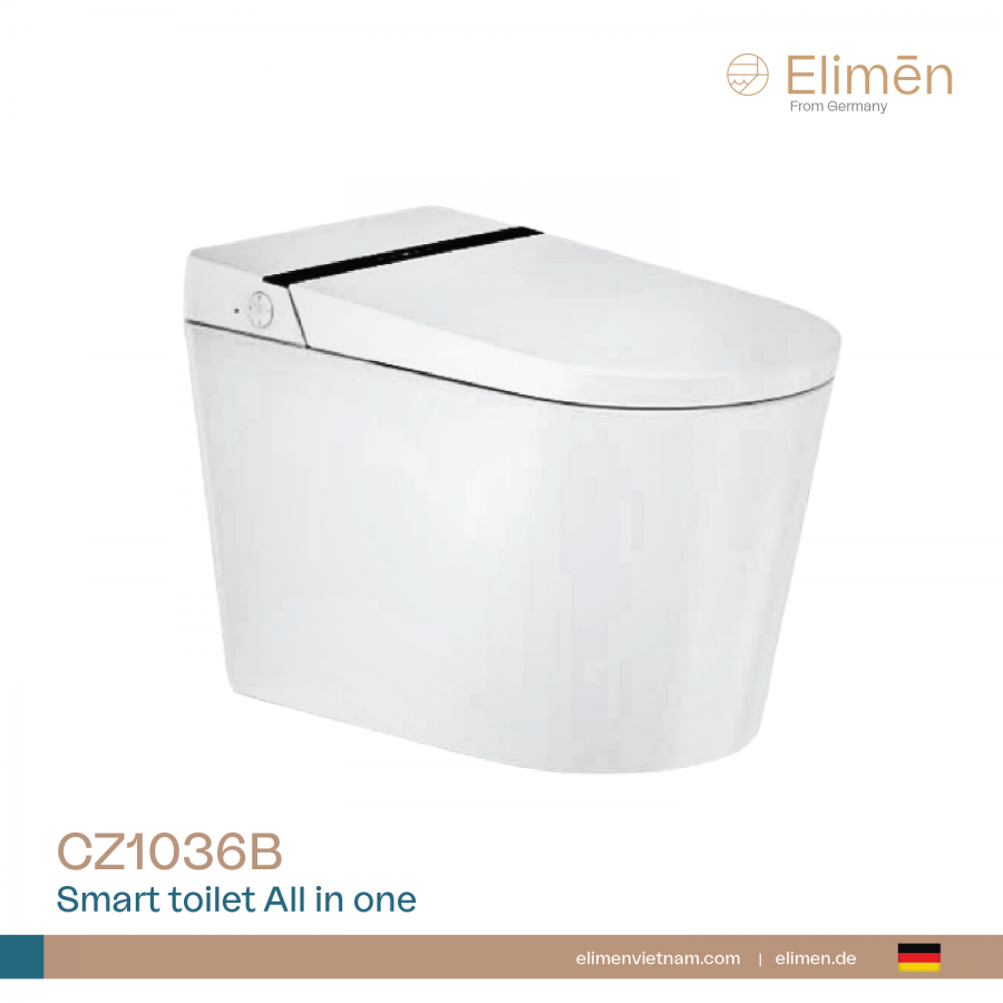 Bồn cầu thông minh | Mã CZ1036B