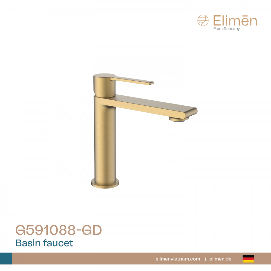 Vòi lavabo nóng lạnh | Mã G591088-GD