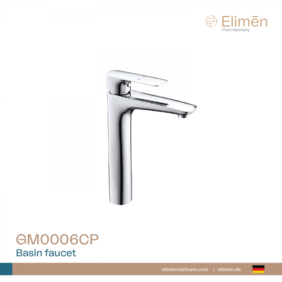 Vòi lavabo nóng lạnh | Mã GM0006CP