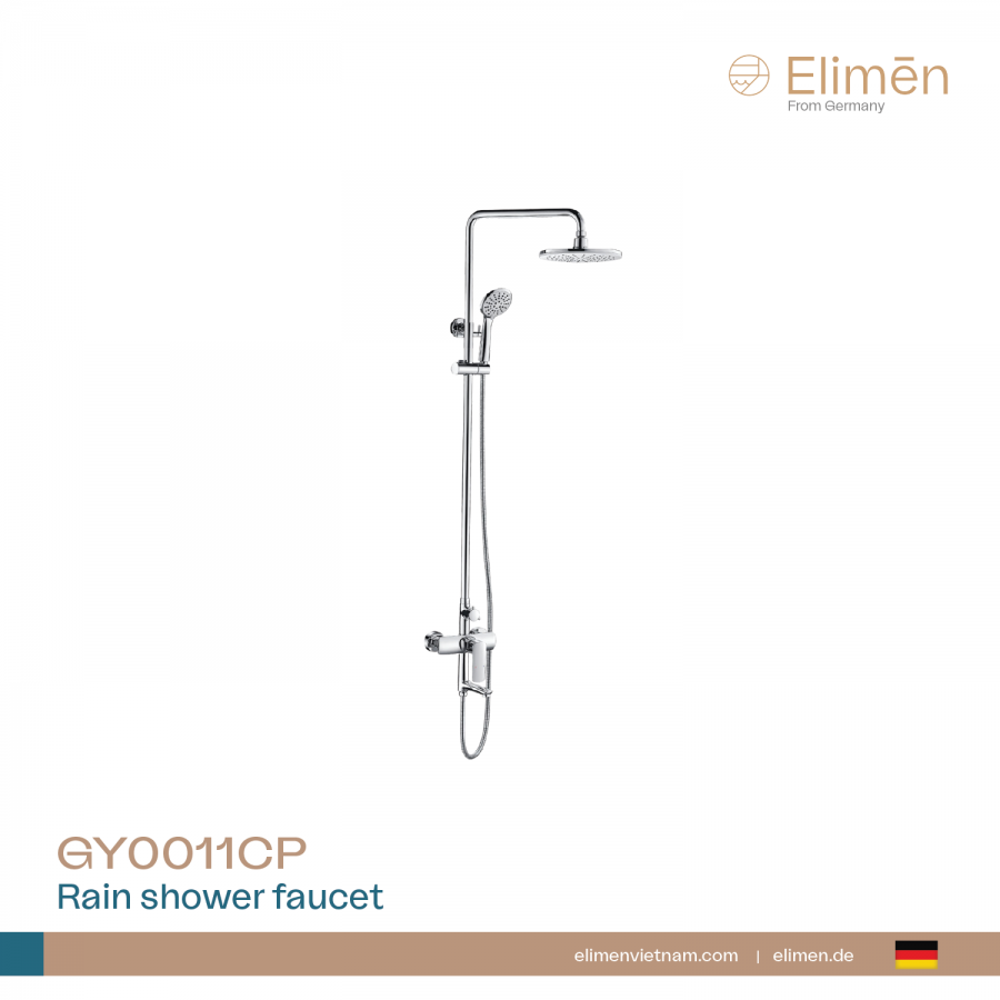 Bộ sen tắm nóng lạnh Elimen | Mã GY0011CP