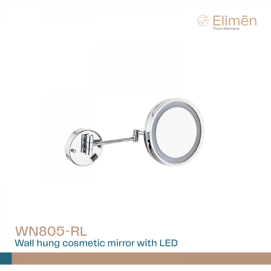 Gương trang điểm gắn tường Elimen | Mã WN805-RL