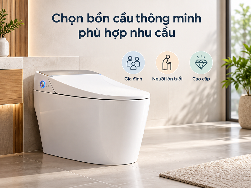 Bồn cầu thông minh loại nào tốt?