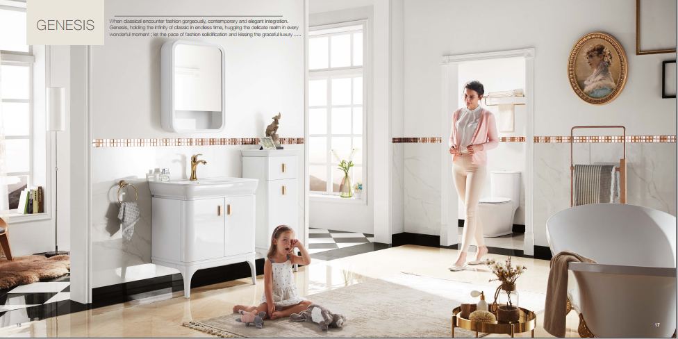 Elimen giới thiệu bộ sưu tập phòng tắm phong cách cổ điển GENESIS