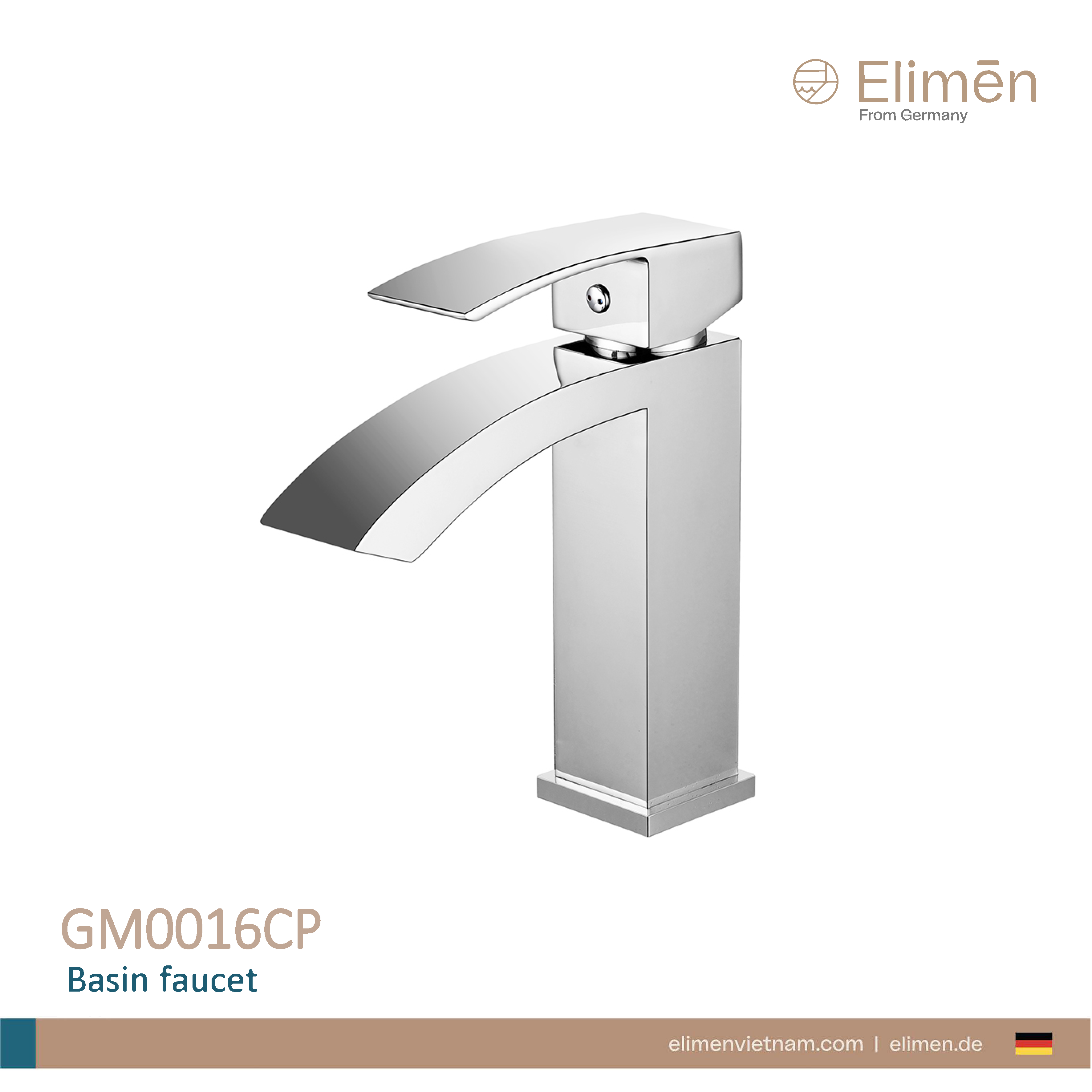 Elimen basin faucet - Code GM0016CP