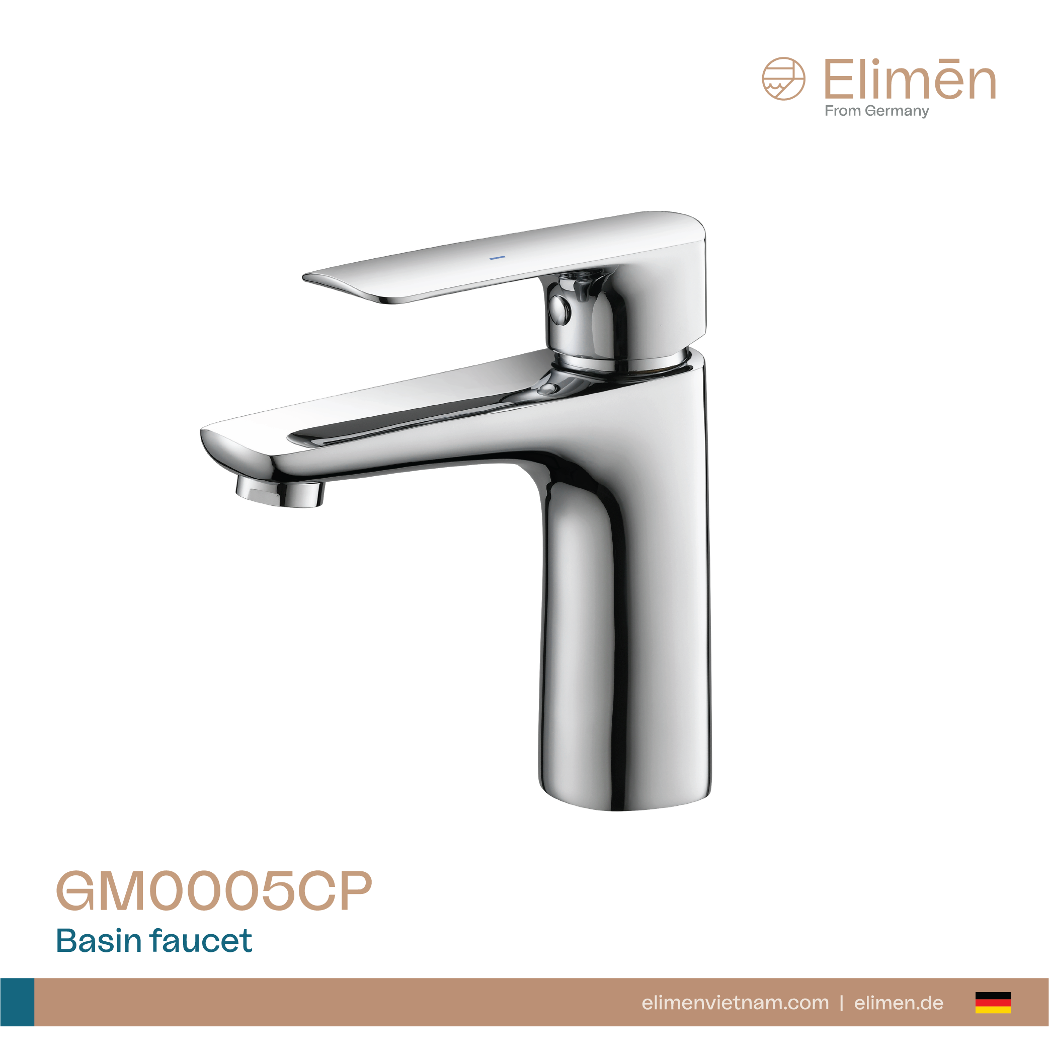 Vòi lavabo Elimen - Mã GM0005CP