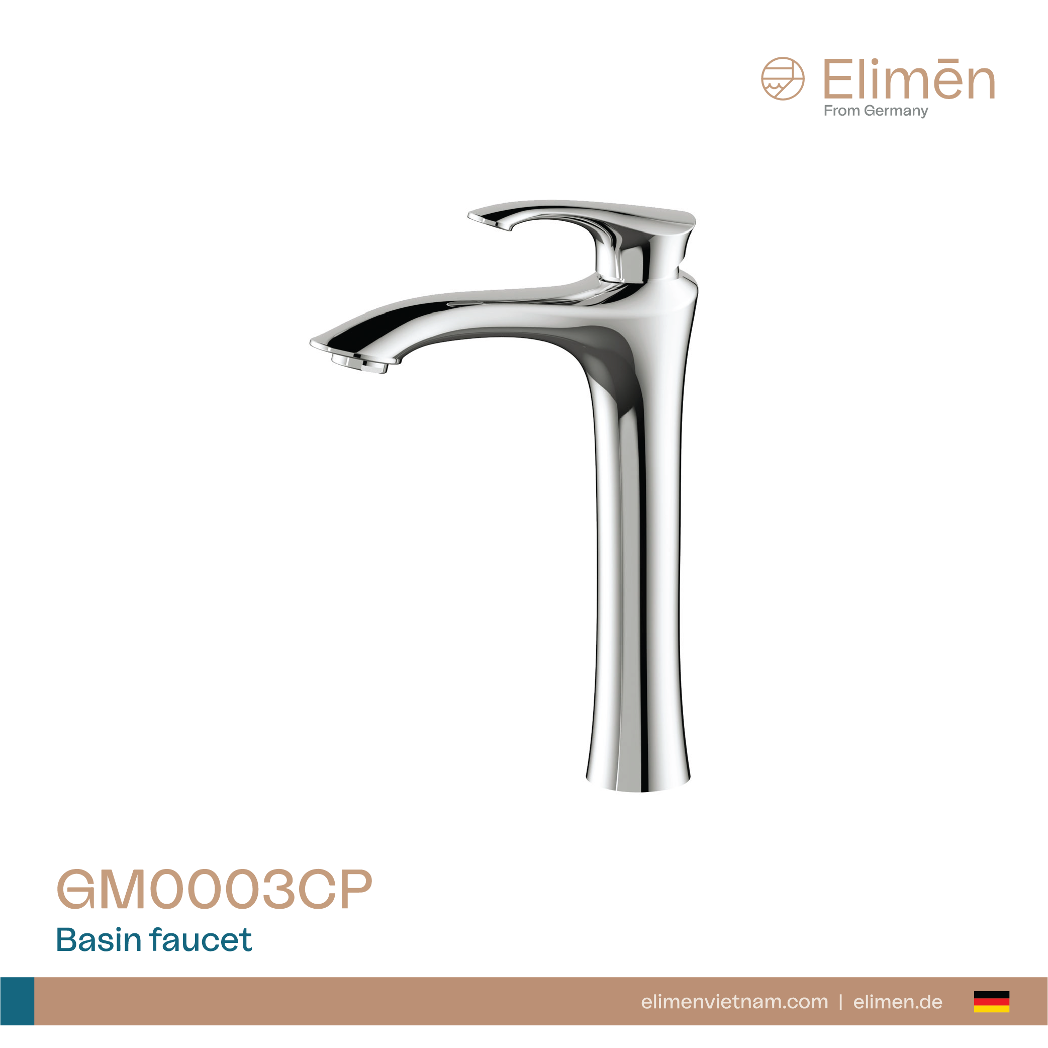 Vòi lavabo Elimen - Mã GM0003CP