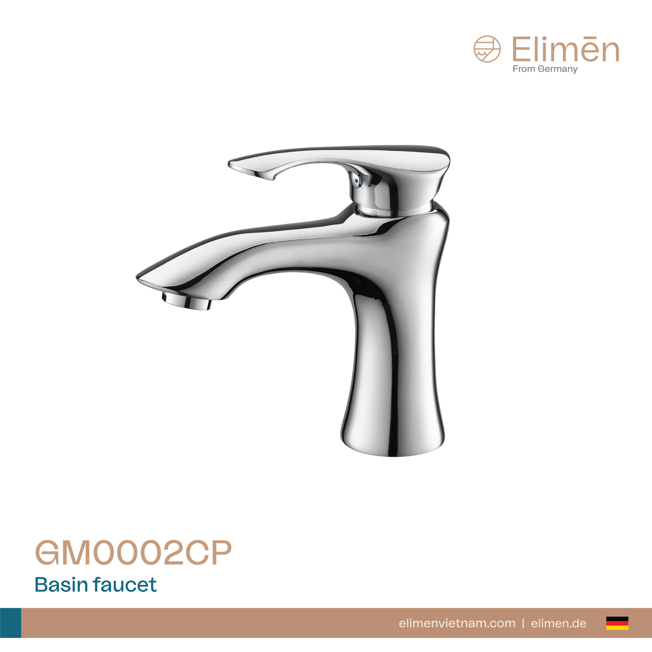 Vòi lavabo Elimen - Mã GM0002CP