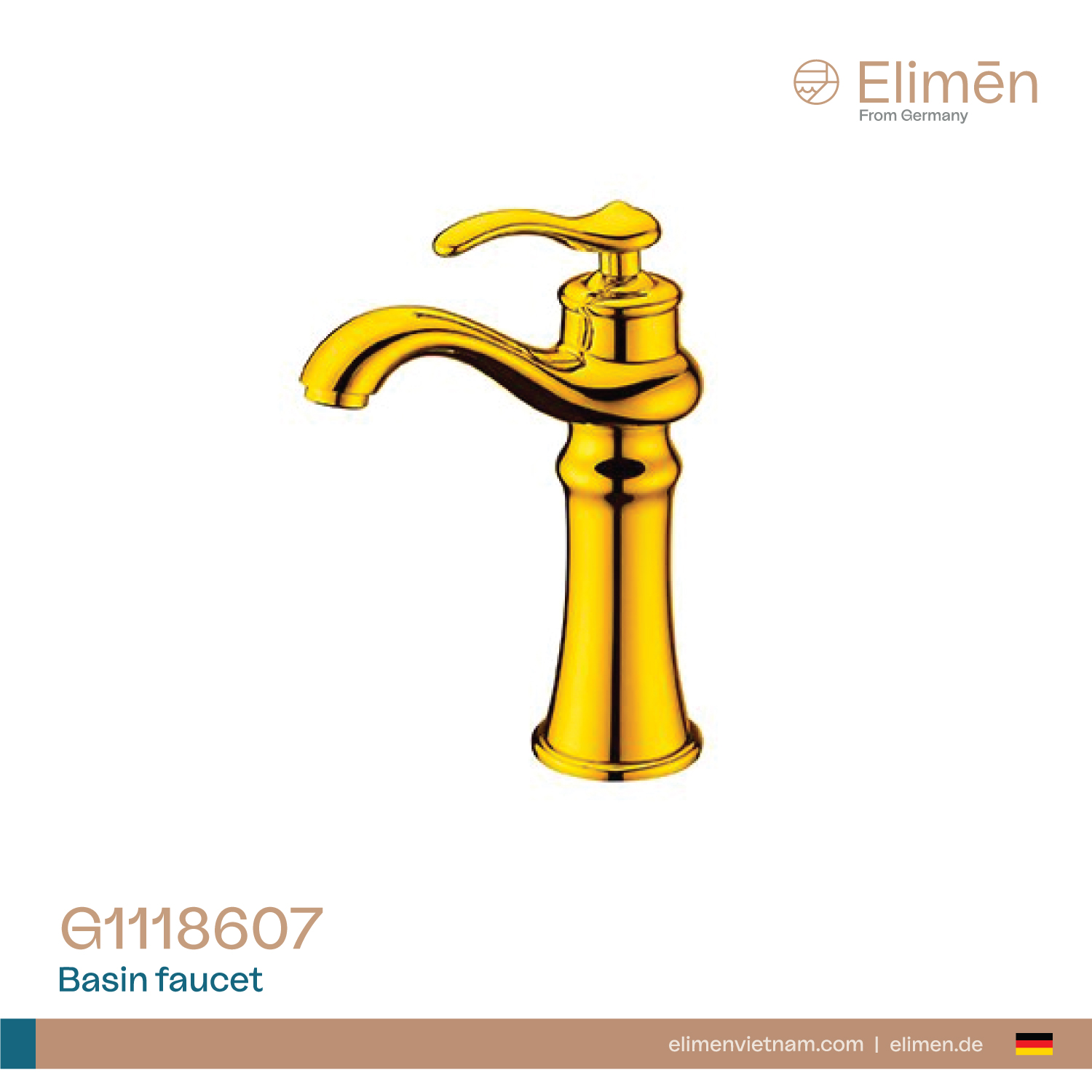 Elimen basin faucet - Code G1118607