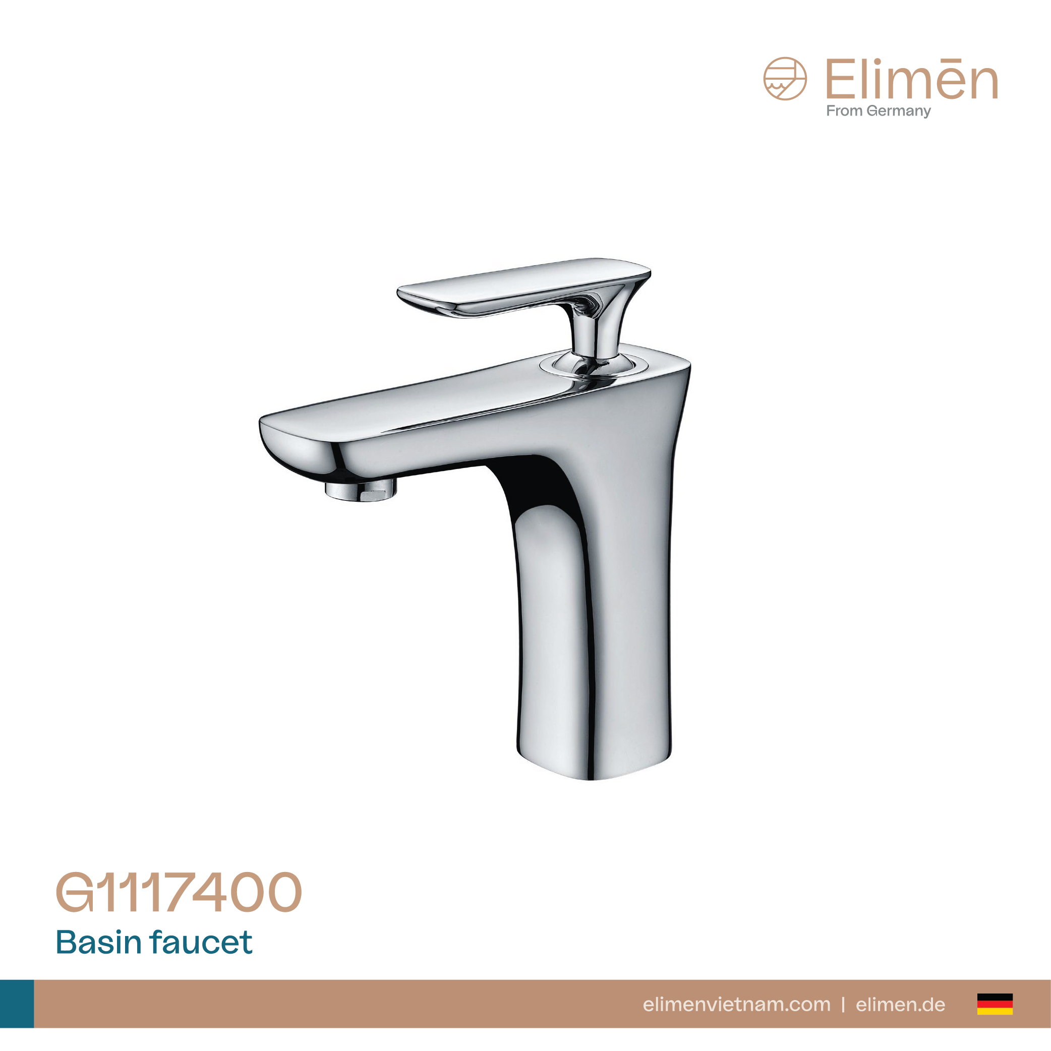 Elimen basin faucet - Code G1117400