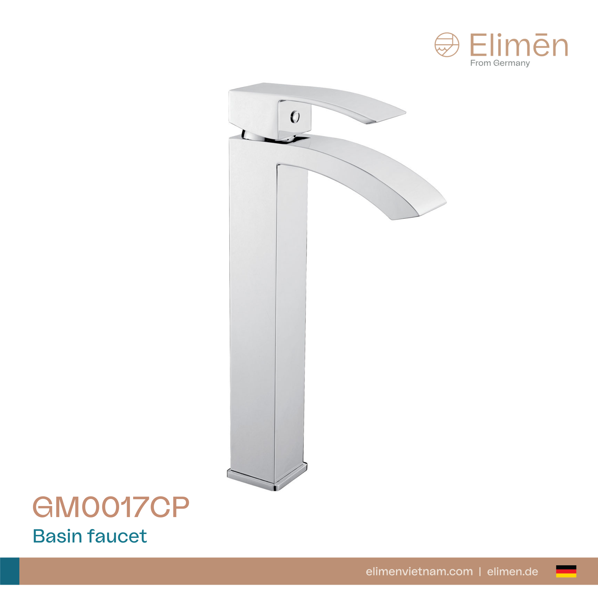 Vòi lavabo Elimen - Mã GM0017CP