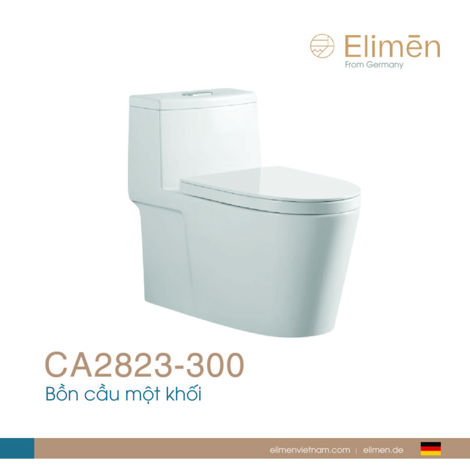 Bồn cầu 1 khối | Mã CA2823-300
