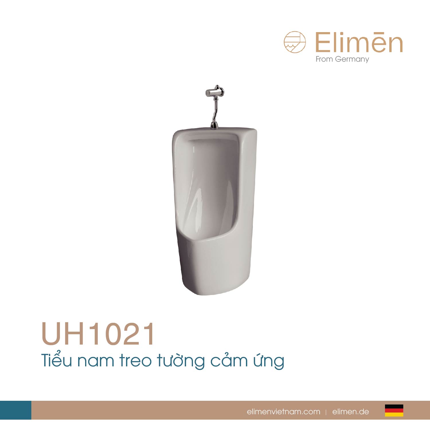 Tiểu nam treo tường cảm ứng | Mã UH1021