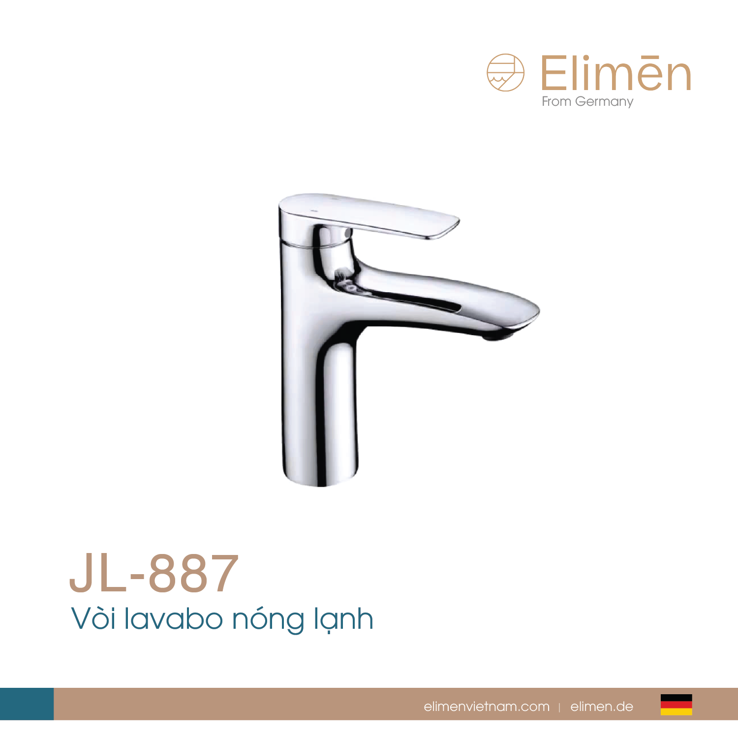Vòi Lavabo nóng / lạnh | Mã JL-887