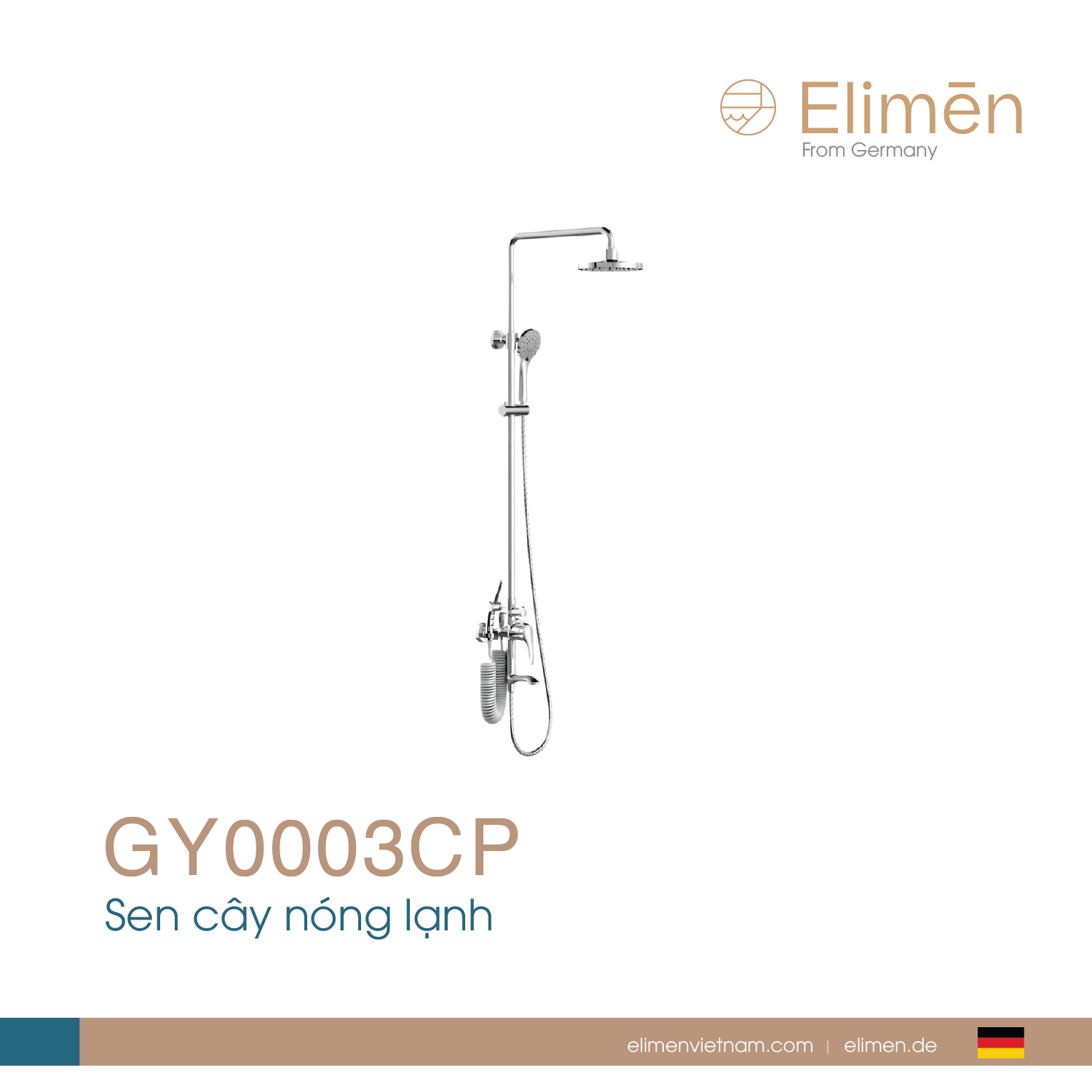 Sen tắm nóng lạnh Elimen | Mã GY0003CP