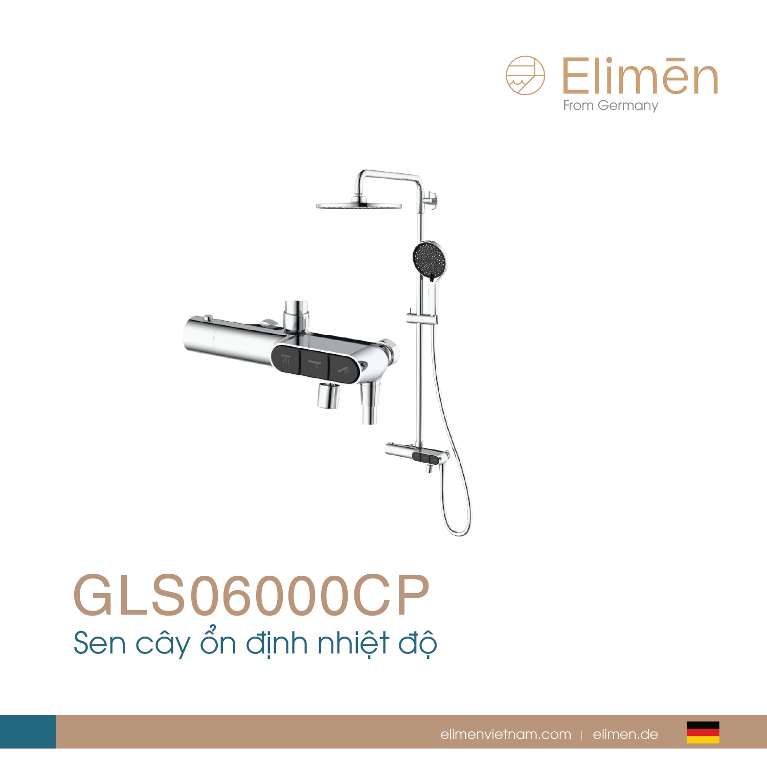 Sen cây tắm Elimen | Mã GLS06000CP
