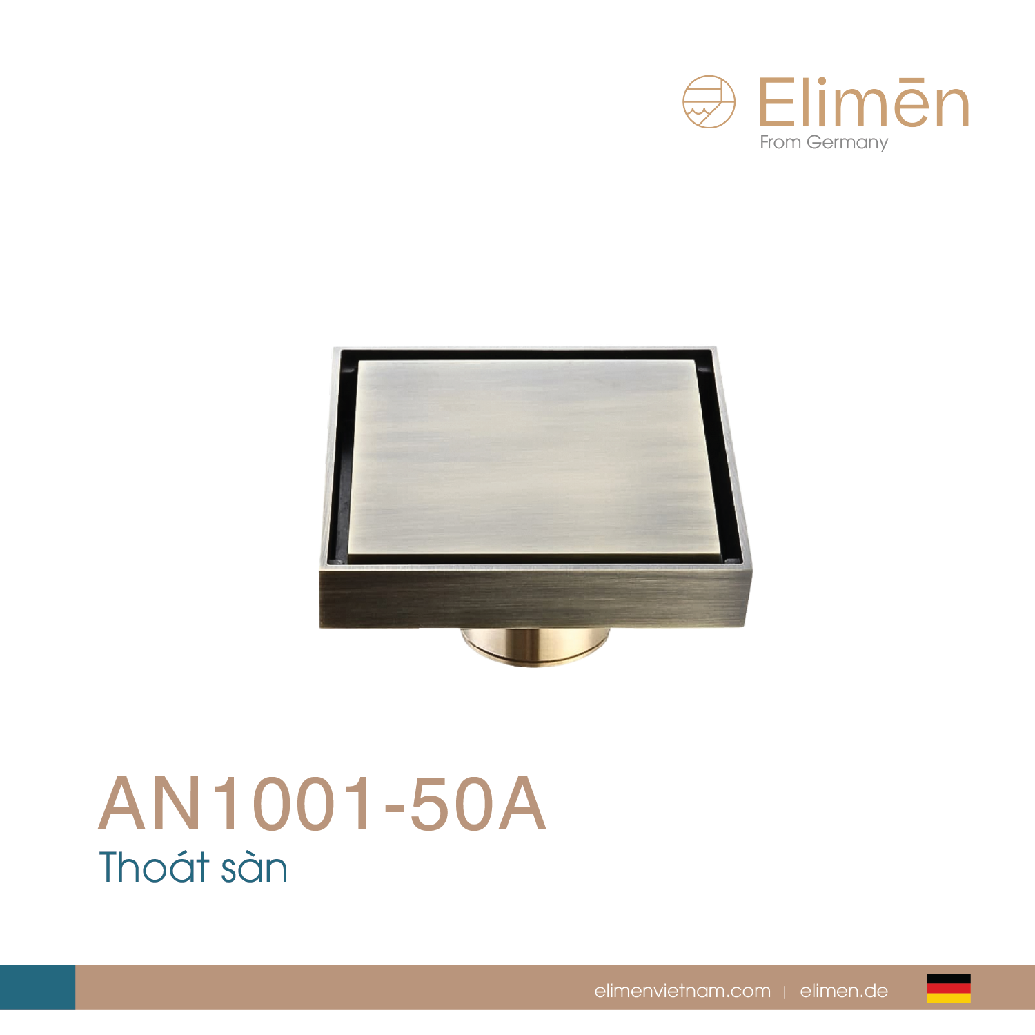 Thoát sàn Elimen | Mã AN1001-50A