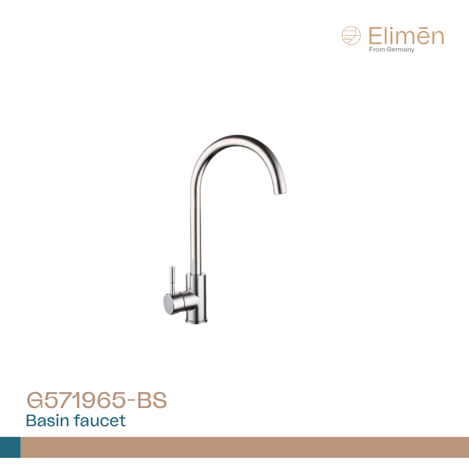 Vòi rửa bát 1 đường nước (Vòi lạnh) | Mã G571965-BS